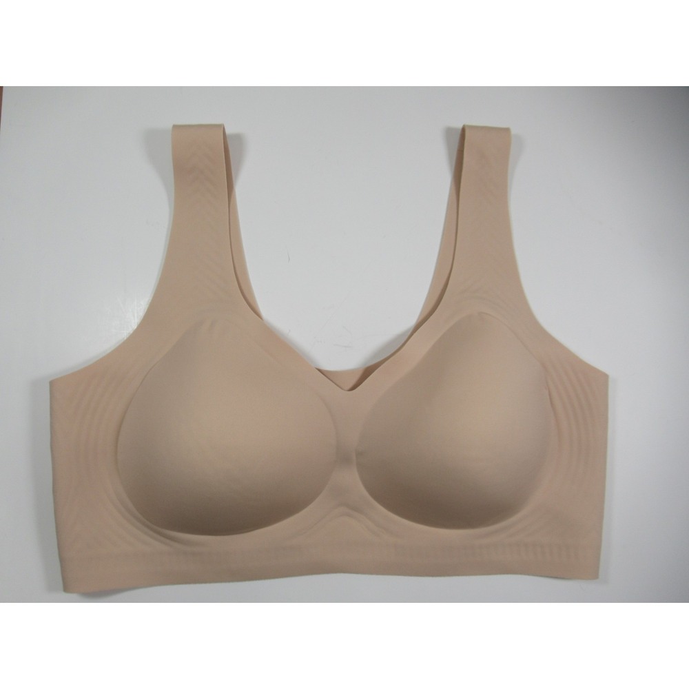 SheCurve She Curve Jelly Bra 2XL Beige Wireless Seamless Pullover